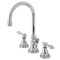 Kingston Brass KS2981TAL Tudor Widespread Bathroom Faucet W/ Brass Pop-Up, Chrome KS2981TAL - alternate 1